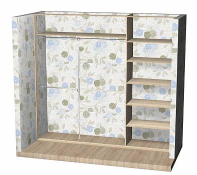 Шкаф-купе в классическом стиле на заказ - «КУПЕ»