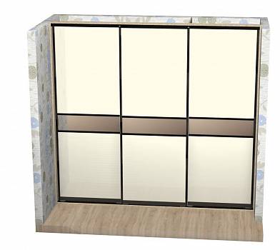 Шкаф-купе в классическом стиле на заказ - «КУПЕ»