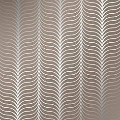 Стекло декоративное “Волна” евробраун