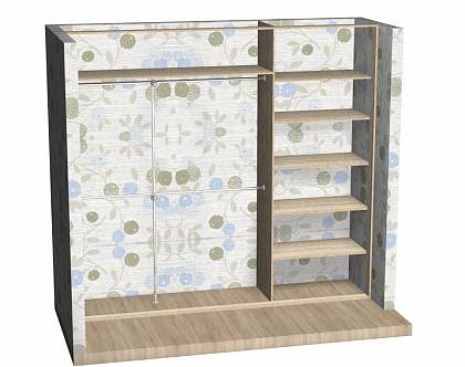 Шкаф-купе в классическом стиле на заказ - «КУПЕ»