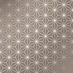 Стекло декоративное “Снежинки” евробраун