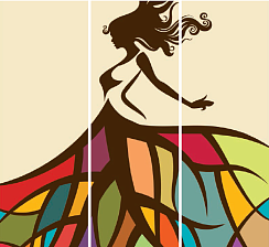 Рисунок девушка 231.2