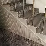 Проект № 270. Встроенная мебель под лестницу